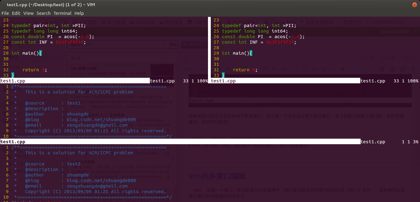 vim �ര�ڱ���