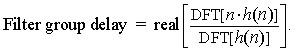 Ⱥ���Ӻ���(group delay function)&Ⱥ�ӳ��˲���
