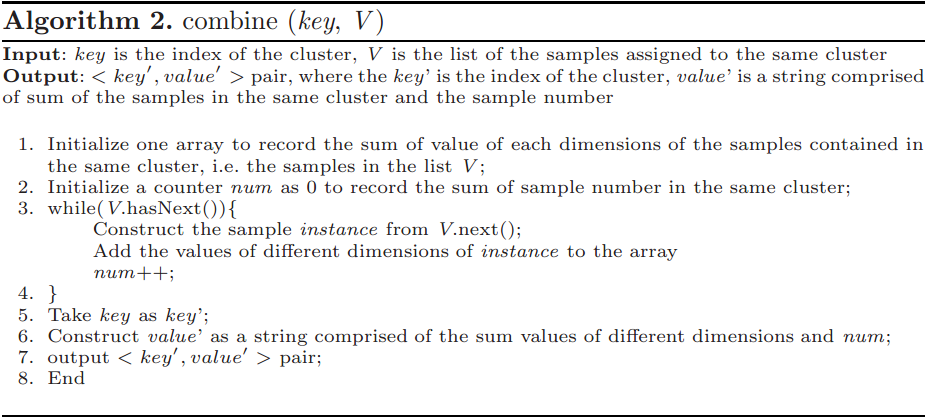 ����MapReduce���ֲ��л�K-means�㷨