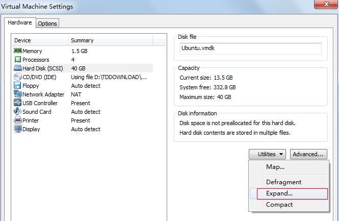 vmware ubuntu ���ſռ�