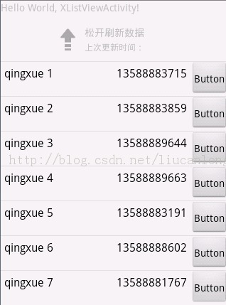 android���õĿ�Դ��ܡ���ListView