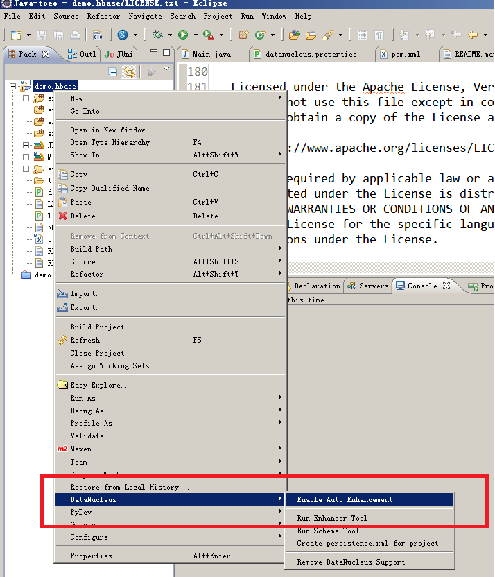  Hbase ʩ  Hbase  demo