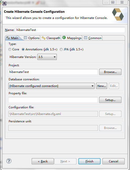 ʩ��hibernate tools�������POJO