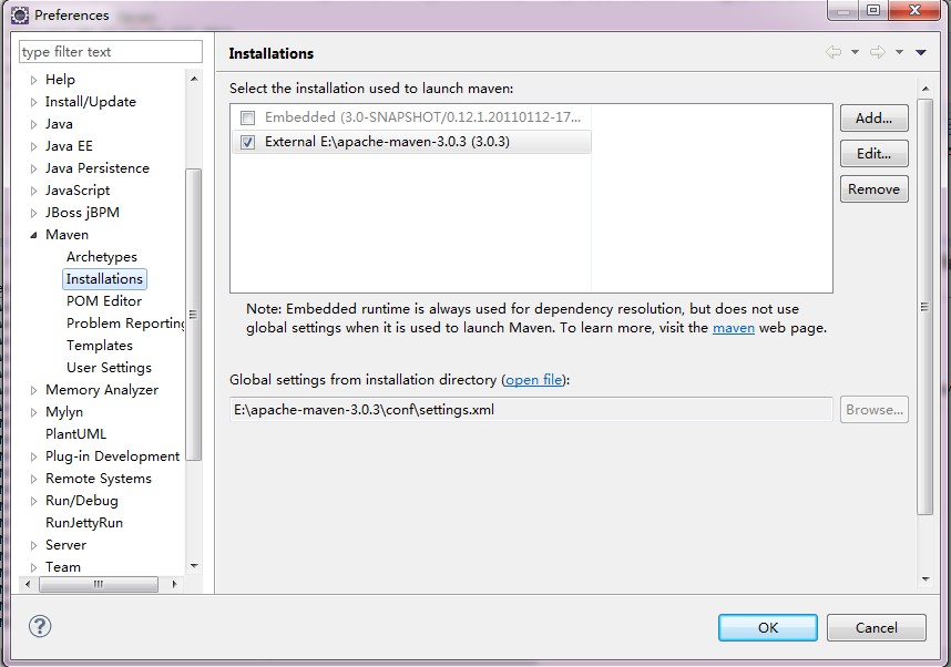 springside��Detected Maven Version: * is not in the allowed range 3.0.3