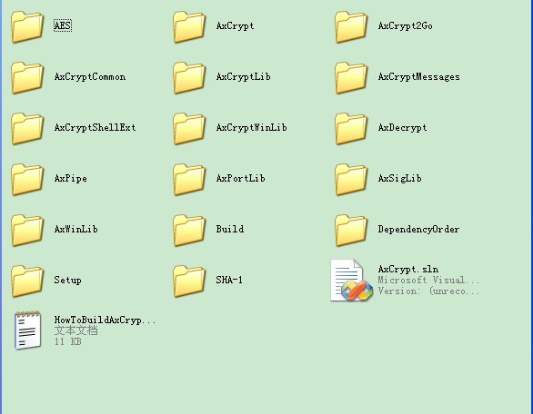 ��Դ��Ŀ֮���ϼ������� AxCrypt