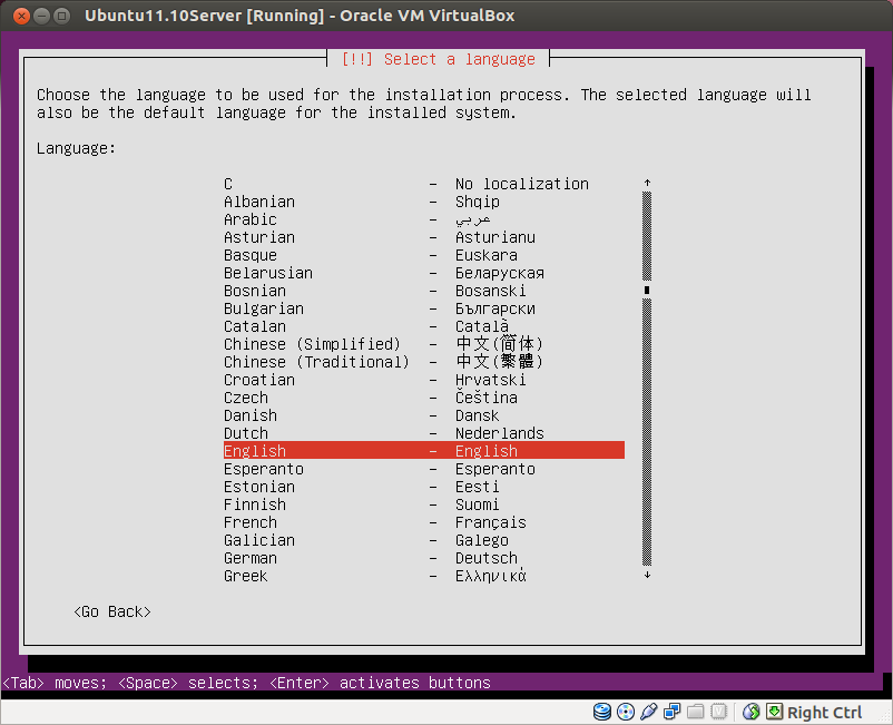 virtualboxͣ��װubuntu11.10 server