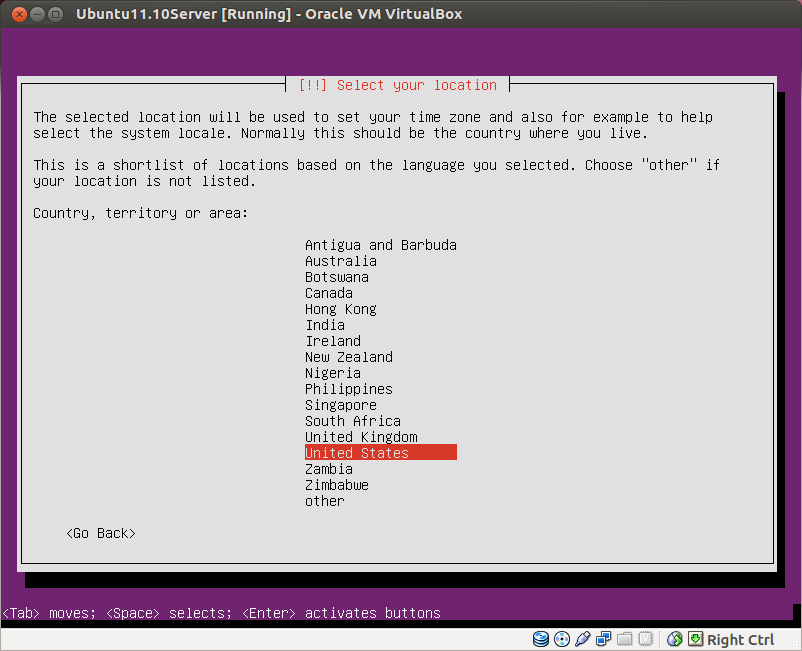 virtualboxͣ��װubuntu11.10 server