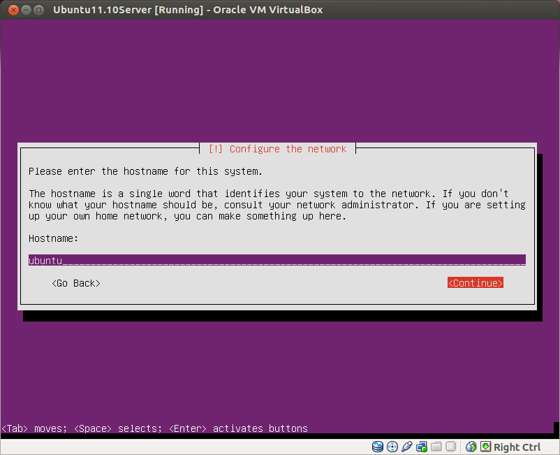 virtualboxͣ��װubuntu11.10 server