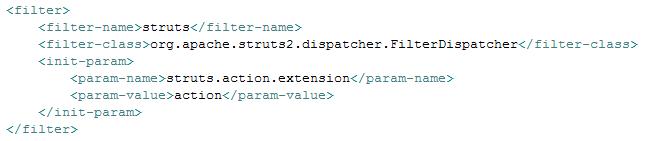 struts2 ����filters deprecated