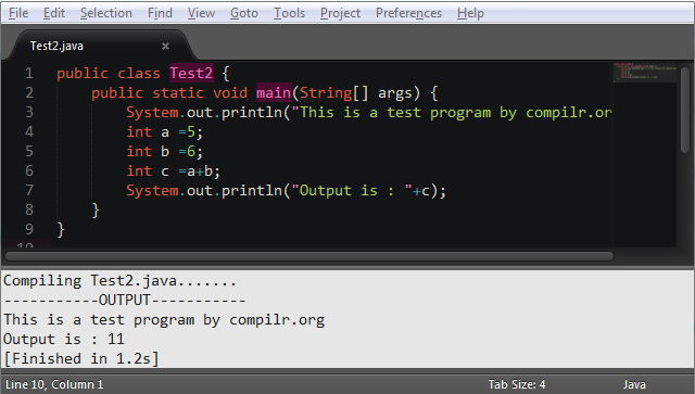 [ת]�� Sublime Text �� �б�������� Java ����