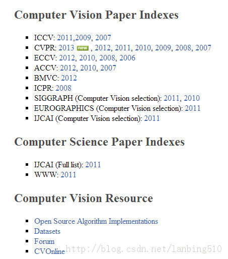 CVPapers������ʰ����-��Դ