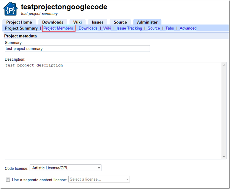 ��ô��Google Code�´�����Դ��Ŀ