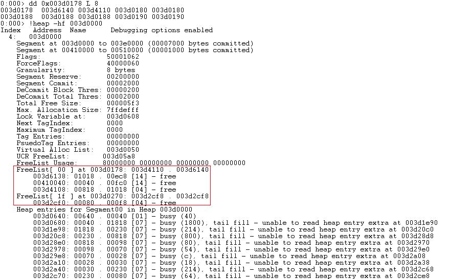 ��coredump�й�����ԭ��̽����windows��8.5�ڶѲ��ֿ��жѿ����
