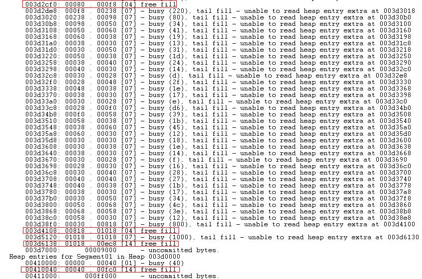 ��coredump�й�����ԭ��̽����windows��8.5�ڶѲ��ֿ��жѿ����
