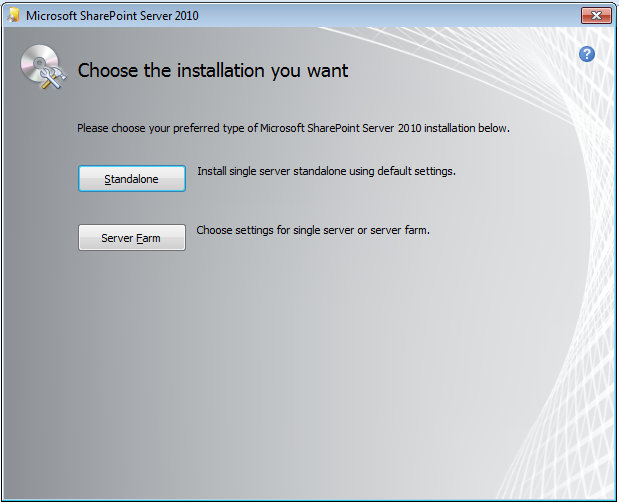 How to install SharePoint 2010 on Windows ��