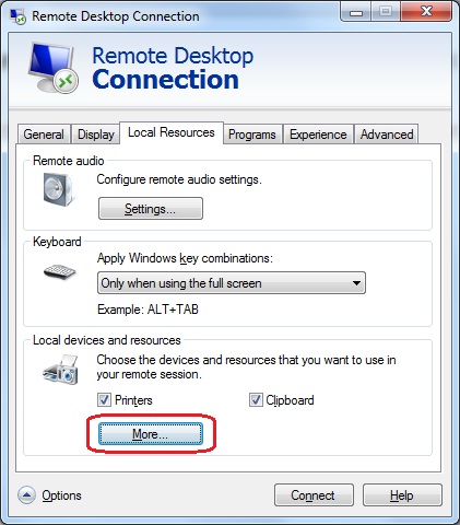 WindowsԶ�̵�¼ʱ��������Ӳ��