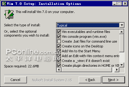 [ת]��ͨ�˵ı�����������VIM (for windows)