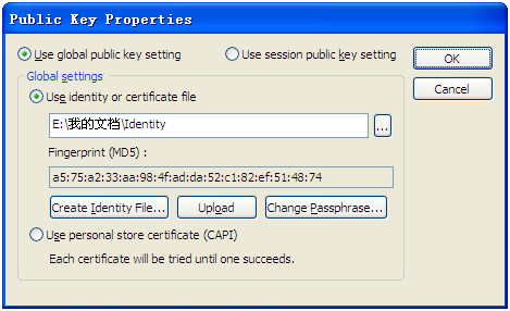 zz:Windows��ͨ��֤����֤��½SSH