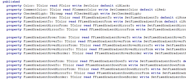 ż��������TMS��TAdvStringGrid��һ�δ��룬������.