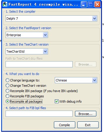 fastreport4.0�汾�˵���������ʾ�й�����