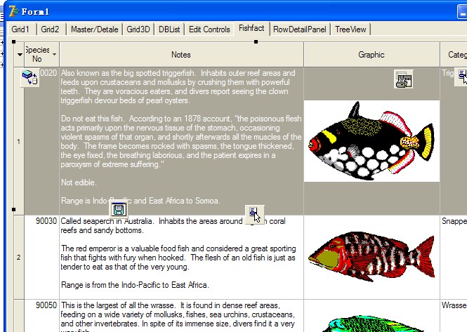 ��ô����DBGridEh���Ű�ĸ�ʽ��ʾ