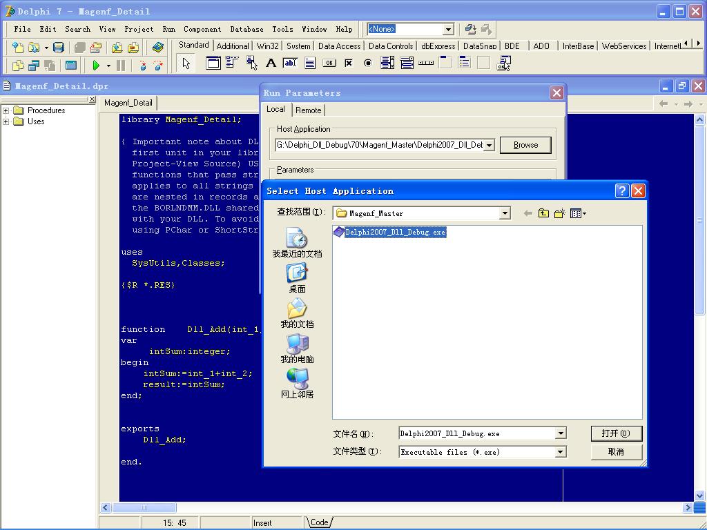 DELPHI �� ��̬���ӿ�DLL�ϵ����