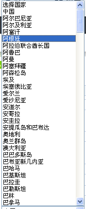 所有国家的省市区数据库