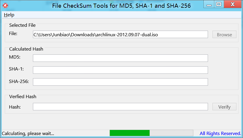��Delphiд�˸������ļ�MD5��SHA-1��SHA-256��ϣֵ��С���߽���취