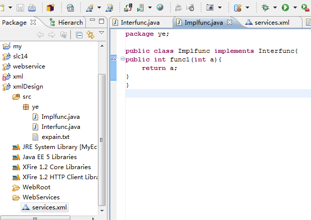 ʹ��xfireʱ����wsdl����ʾ500�쳣