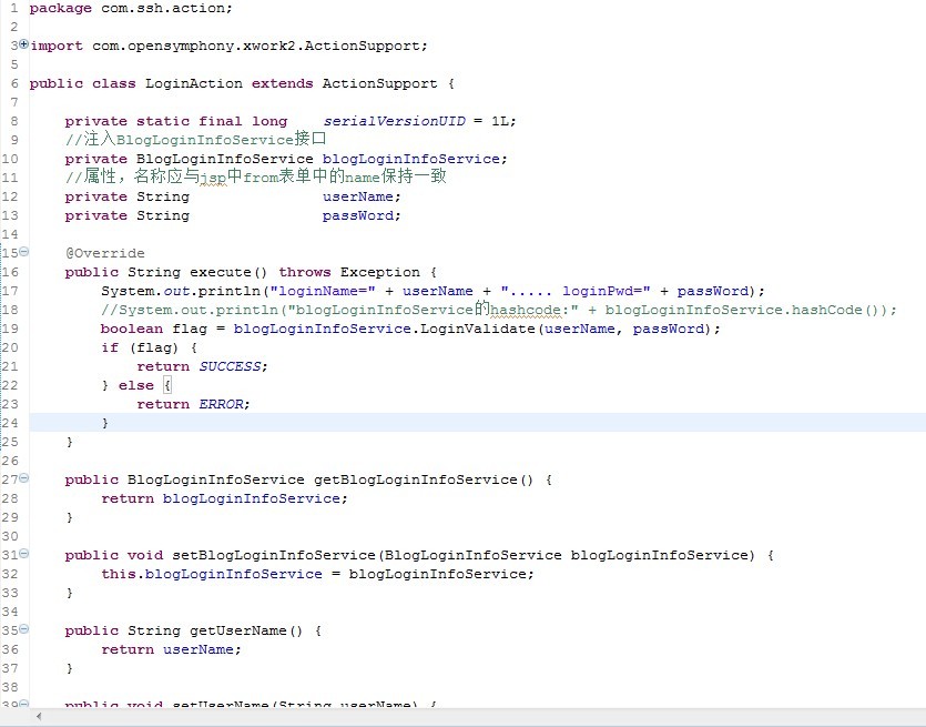 spring����struts2ʱaction���serviceע�벻����������ָ����󣬾����˺ܾã����æ���