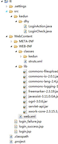 ��Struts2������Exception starting filter struts2