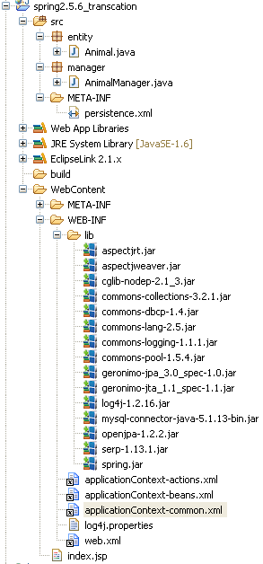 openJPA1.2.2��spring2.5.6����-J2EE