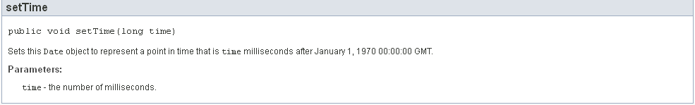 ����getTime()���й�����