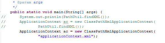 ���spring���÷���jar���⣬main���������ζ�ȡд��