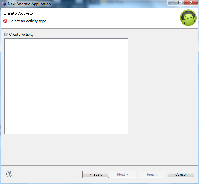 eclipseandroidʱһcreate activityѡͼ.