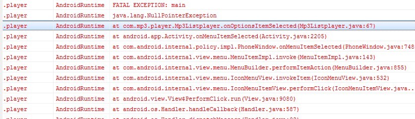 ��ָ����󱨴�