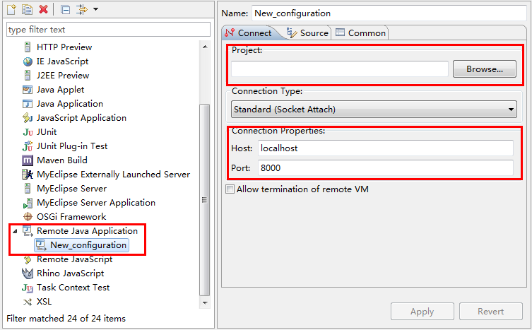 eclipse����ôԶ��debug