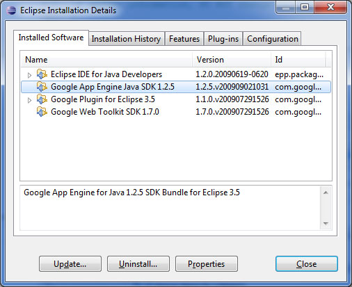 ��ôж��Eclipse���Ѱ�װ�Ĳ��