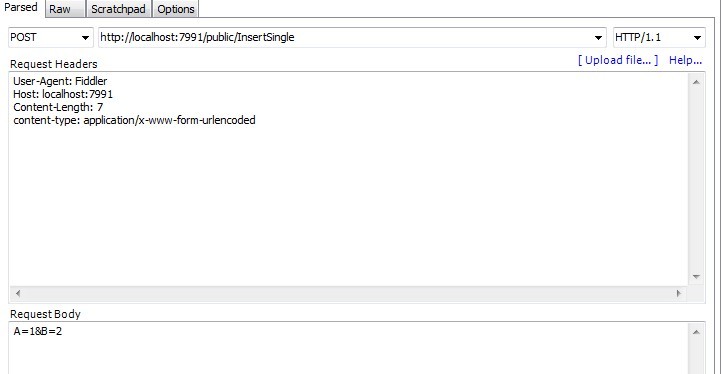 Web ApiPOSTʱǼܴͣrequest bodyȡй