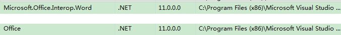 office 11.0.0.0 �� Microsoft.Office.Interop.Word11.0.0.0 ������