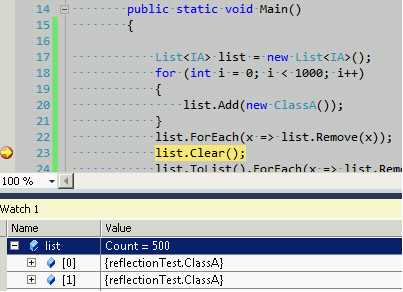 C# Linq ForEach ʩ����ע��