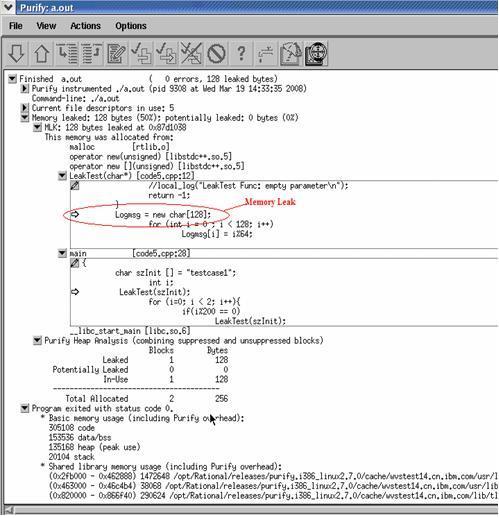 �� Linux ƽ̨���е��� C/C++ �ڴ�й©����