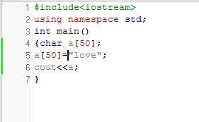 ���й�C++char�͵ĸ�ֵ�й�����