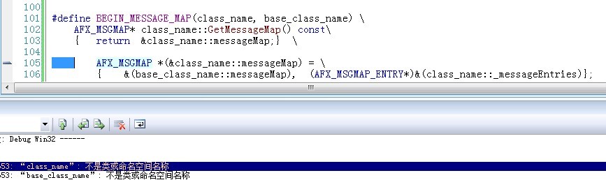 �����Գ�MFC�� ��ʾ��class_name��: ������������ռ�����