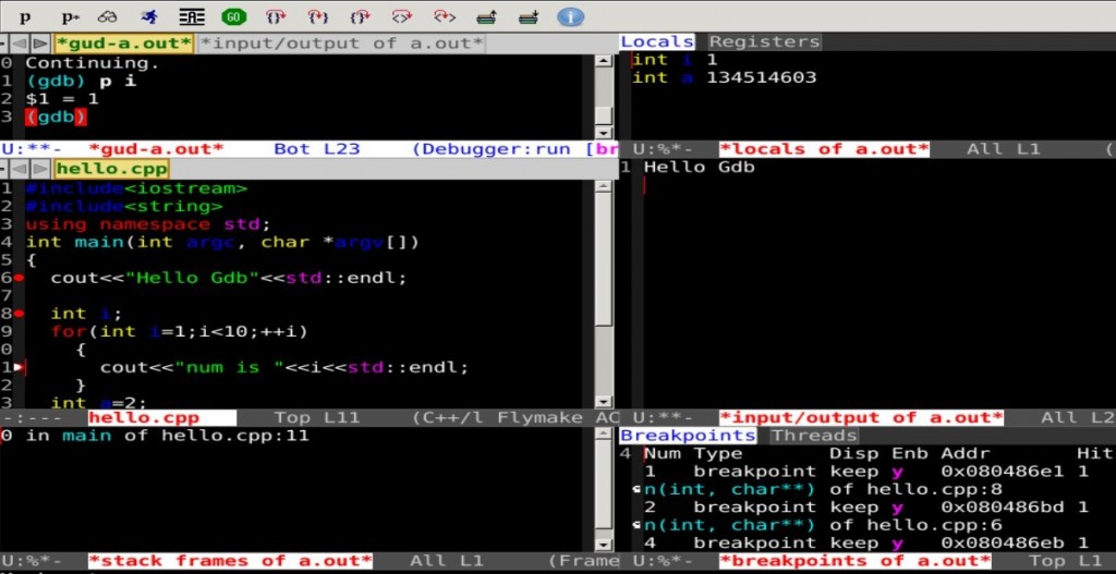 Emacs ���� c++����