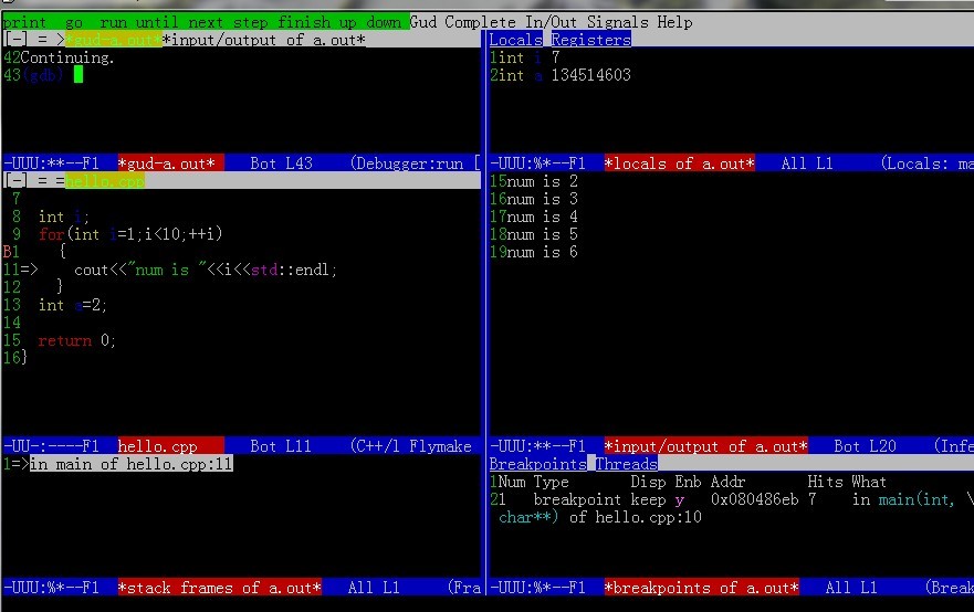 Emacs ���� c++����