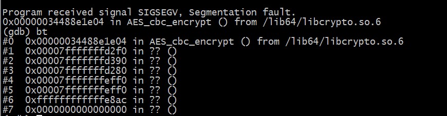 AES_cbc_encrypt���ܱ����������