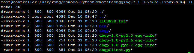 ����KomodoԶ�̵���python(OpenStack)