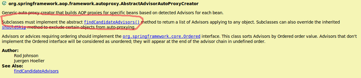 spring autoproxy�й�����(aop:configʹ��ע��)