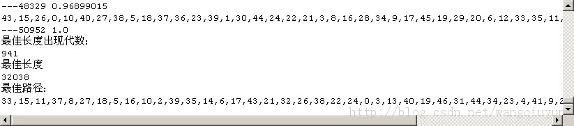 �����Ŵ��㷨���TSP�й����⣨JAVA��